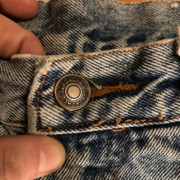 Vintage High Wasited Tapered Leg Jordache Mom Jeans Size 27 with Zipper Ankle - Picture 4 of 10